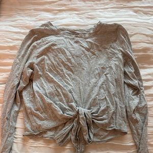 Lululemon Wrap Cropped Long-sleeve Shirt- Medium, barely worn